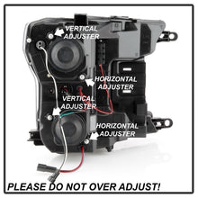 Load image into Gallery viewer, Spyder Signature Ford F150 18-19 (Halogen Model) Proj. Headlights - Chrome (PRO-YD-FF15018-LBSEQ-C)
