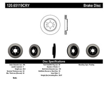 Load image into Gallery viewer, Stoptech 15-16 Ford F-150/Expedition / 15-16 Lincoln Navigator Front Performance Cryo Brake Rotor

