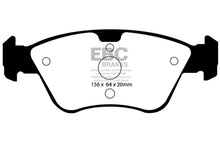 Load image into Gallery viewer, EBC 03-08 Chrysler Crossfire 3.2 Redstuff Front Brake Pads
