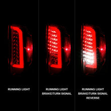 Load image into Gallery viewer, ANZO 15-21 Chevy Colorado LED Taillights w/ Light Bar Chrome Housing Clear Lens
