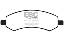 Load image into Gallery viewer, EBC 06-09 Chrysler Aspen 4.7 Extra Duty Front Brake Pads
