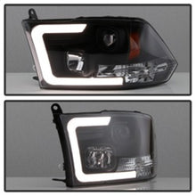 Load image into Gallery viewer, Spyder 09-16 Dodge Ram 1500 Version 2 Headlights Light Bar DRL Black PRO-YD-DR09V2-LBDRL-BK
