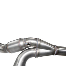 Load image into Gallery viewer, Kooks 2009+ Dodge 1500 HEMI Pick Up Truck 3in x OEM Stainless GREEN Cat Y Pipe Kooks HDR Req
