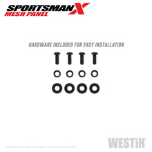 Load image into Gallery viewer, Westin 16-18 Chevrolet Silverado / 09-18 RAM 1500 Sportsman X Mesh Panel - Tex. Blk
