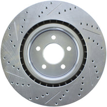 Load image into Gallery viewer, StopTech Select Sport 07-10 Ford Shelby Slotted and Drilled Left Rotor
