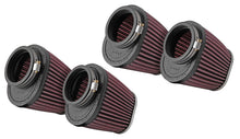 Load image into Gallery viewer, K&amp;N Universal Clamp-On Air Filter 2-1/8in Flange 4x3in-B 3x2in-T 4in-L
