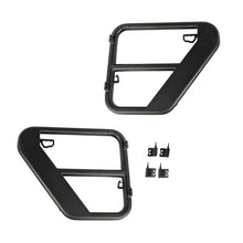 Load image into Gallery viewer, Rugged Ridge Fortis Tube Doors Rear 07-18 Jeep Wrangler JK 4-Dr
