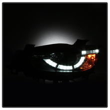 Load image into Gallery viewer, Spyder Mazda CX-5 13-15 Projector Headlights - DRL LED - Black PRO-YD-MCX513-DRL-BK

