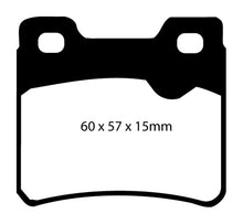 Load image into Gallery viewer, EBC 94-96 Saab 900 2.0 Turbo Ultimax2 Rear Brake Pads
