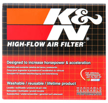 Load image into Gallery viewer, K&amp;N Filter Universal Rubber Filter Oval Tapered 4in Base O/S L x 3.5in Top O/S L x 2.75in H
