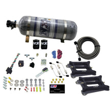 Load image into Gallery viewer, Nitrous Express Dual 4150/Alcohol Nitrous Kit (100-500HP) w/Composite Bottle
