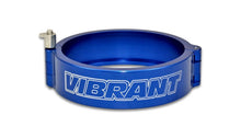 Load image into Gallery viewer, Vibrant 3in HD Quick Release Clamp w/Pin - Anodized Blue
