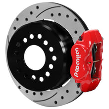 Load image into Gallery viewer, Wilwood Chevy Monte Carlo Forged 4 Piston DynaPro Red Caliper HP32 VV D&amp;S Rotor - 11.00x0.81
