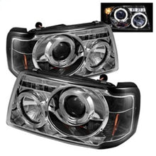 Load image into Gallery viewer, Spyder Ford Ranger 01-11 1PC Projector Headlights LED Halo LED Chrm PRO-YD-FR01-1PC-HL-C
