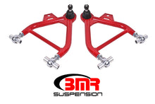 Load image into Gallery viewer, BMR 79-93 Fox Mustang Lower A-Arms (Coilover Only) w/ Adj. Rod End and STD. Ball Joint - Red
