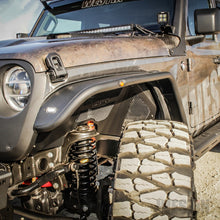 Load image into Gallery viewer, Westin 18-20 Jeep Wrangler JL / 20 Gladiator Tube Fenders - Front - Textured Black
