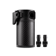 Load image into Gallery viewer, Mishimoto Carbon Fiber Baffled Oil Catch Can
