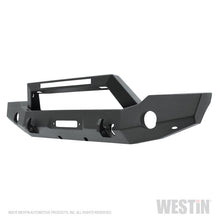 Load image into Gallery viewer, Westin 18-20 Jeep Wrangler WJ2 Full Width Front Bumper w/LED Light Bar Mount Textured Black
