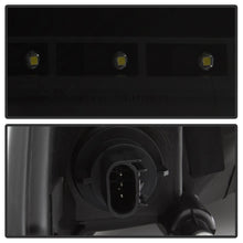Load image into Gallery viewer, xTune Dodge Ram 2009-2014 Halo LED Projector Headlights - Black Smoke PRO-JH-DR09-CFB-BSM
