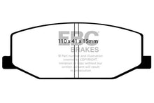 Load image into Gallery viewer, EBC 94-95 Suzuki Samurai Greenstuff Front Brake Pads
