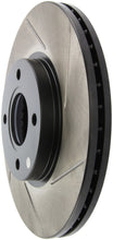 Load image into Gallery viewer, StopTech 2014 Ford Fiesta Left Front Disc Slotted Brake Rotor
