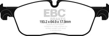 Load image into Gallery viewer, EBC 2016+ Jaguar F-Pace 2.0L TD (180) Greenstuff Front Brake Pads
