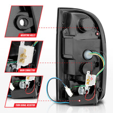 Load image into Gallery viewer, ANZO 95-00 Toyota Tacoma LED Taillights Chrome Housing Clear Lens (Pair)
