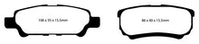 Load image into Gallery viewer, EBC 11-14 Chrysler 200 2.4 Redstuff Rear Brake Pads
