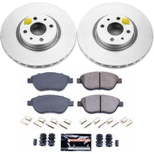 Load image into Gallery viewer, Power Stop 12-18 Fiat 500 Front Z23 Evolution Sport Coated Brake Kit
