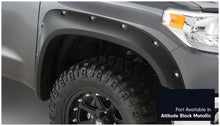 Load image into Gallery viewer, Bushwacker 16-18 Toyota Tundra Fleetside Pocket Style Flares 4pc - Midnight Black
