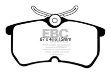 Load image into Gallery viewer, EBC 2017+ Ford Fiesta (MK7) Bluestuff Rear Brake Pads
