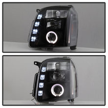 Load image into Gallery viewer, Spyder GMC Yukon 07-14/GMC Yukon Denali 07-14Projector Headlights LED Halo LED Blk PRO-YD-GY07-HL-BK
