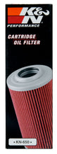 Load image into Gallery viewer, K&amp;N 1.625in OD x 5.05in H Oil Filter
