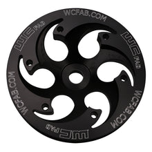 Load image into Gallery viewer, Wehrli 01-16 Chevrolet 6.6L Duramax Twin CP3 Pulley Deep Offset - Black Anodized Finish
