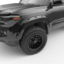 Load image into Gallery viewer, EGR 16+ Toyota Tacoma w/Mudflap Bolt-On Look Color Match Fender Flares - Set - Black
