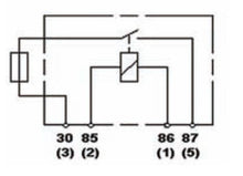 Load image into Gallery viewer, Hella Relay 12V 25A SPST 25A Fuse Bkt
