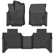 Load image into Gallery viewer, Husky Liners 2022 Toyota Tundra WeatherBeater CC CrewMax Front &amp; 2nd Seat Floor Liner - Blk
