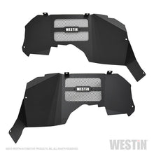 Load image into Gallery viewer, Westin 18-20 Jeep Wrangler JL Inner Fenders - Front - Textured Black
