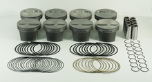 Load image into Gallery viewer, Mahle MS Piston Set SBC 315ci 3.796in Bore 3.480in Stroke 5.700in Rod .927 Pin -1cc 9.9 CR Set of 8

