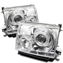 Load image into Gallery viewer, Spyder Toyota Tacoma 97-00 Projector Headlights LED Halo LED Chrome High H1 Low H1 PRO-YD-TT97-HL-C
