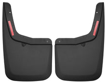 Load image into Gallery viewer, Husky Liners 2015 Ford F-150 w/ OE Fender Flares Mud Guards Black Front Mud Guards

