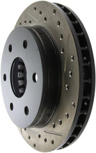 Load image into Gallery viewer, StopTech 92-00 GMC Suburban 1500 4WD (6 lug) Front Left Slotted &amp; Drilled Rotor
