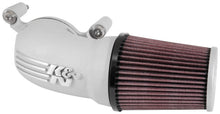 Load image into Gallery viewer, K&amp;N 08-17 Harley-Davidson Touring Models Performance Air Intake System - Silver
