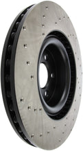 Load image into Gallery viewer, StopTech Cross Drilled Sport Brake Rotor - 2015 Ford Mustang w/ Brembo - Front Left
