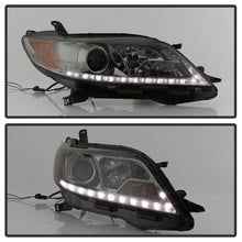 Load image into Gallery viewer, Spyder 11-14 Toyota Sienna Projector Headlights - DRL LED - Smoke PRO-YD-TSEN11-DRL-SM
