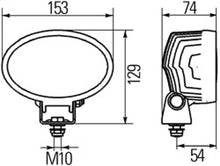 Load image into Gallery viewer, Hella Work Lamp Na 0Gr Md1224 Dt Ov100 1Ga
