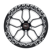 Load image into Gallery viewer, Weld S907 18X12 Laguna Drag Beadlock 5X120.65 ET55 BS8.7 Gloss Black MIL Dia 78.1
