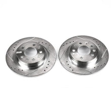 Load image into Gallery viewer, Power Stop 06-09 Pontiac Solstice Rear Evolution Drilled &amp; Slotted Rotors - Pair
