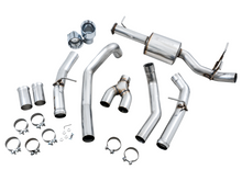 Load image into Gallery viewer, AWE Tuning 19-21 RAM 1500 5.7L (w/Cutouts) 0FG Dual Rear Exit Cat-Back Exhaust - Chrome Silver Tips
