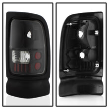 Load image into Gallery viewer, Xtune Dodge Ram 1500/2500/3500 94-01 Euro Style Tail Lights Black ALT-ON-DRAM94-BK

